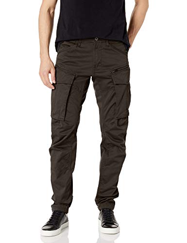 G-STAR RAW Herren Rovic Zip 3d Straight Tapered Hose, Schwarz (raven 5126-976), W36 / 34L