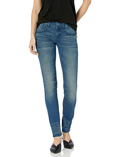 G-STAR RAW Damen Lynn Mid Waist Skinny' Jeans, Blau (medium Aged 6550-071), 30W / 30L