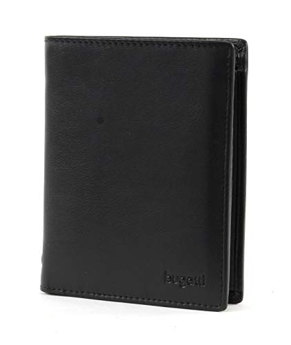 bugatti City Line Coin Wallet Combi Style 13CC Black