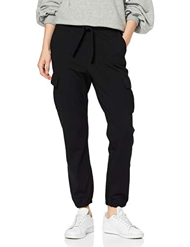 ONLY Damen ONLPOPTRASH Cargo Belt Pant Bin NOOS Hose, Schwarz (Black Black), S