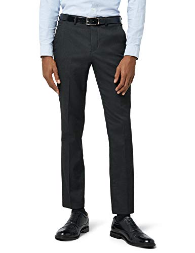 SELECTED HOMME Herren Shdslim-mathcole D. Grey Trs Noos Hose, Grau (Dark Grey Dark Grey), 36/32