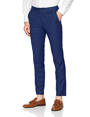 JACK & JONES PREMIUM Herren JPRSOLARIS Trouser NOOS Anzughose, Blau (Medieval Blue Medieval Blue), W34(Herstellergröße: 50)