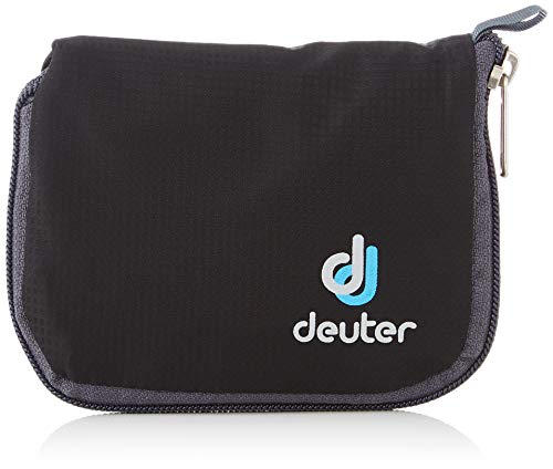 Deuter Zip Wallet Geldbeutel, Black, 10 x 2 x 2 cm