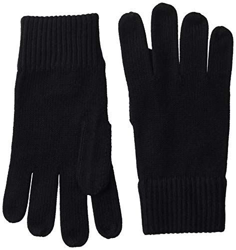 Tommy Hilfiger Herren PIMA COTTON GLOVES Handschuhe, Schwarz (Black Bds), One Size (Herstellergröße:OS)