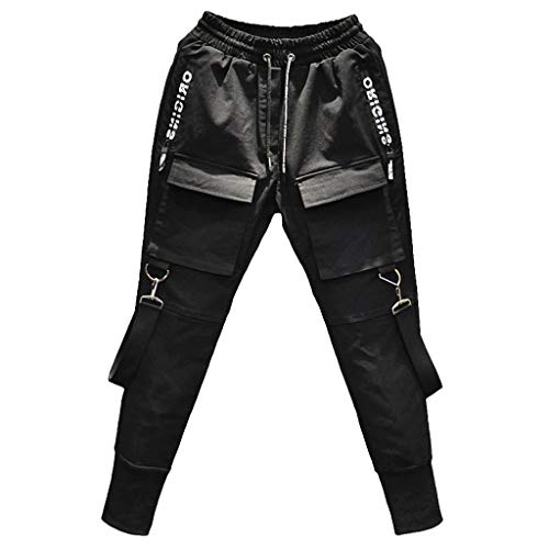 Womeet Leisure Pants Cargo Hose Trainingshose Leisure Pants Herren Legere Hosen,Sporthose Jogger Basic Slim Fit Freizeithose Stoffhose Leinenhose Sweatpants Chinohose Jogginghose
