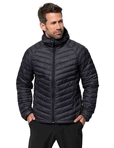 Jack Wolfskin Herren Atmosphere JKT M Daunenjacke, Black, L