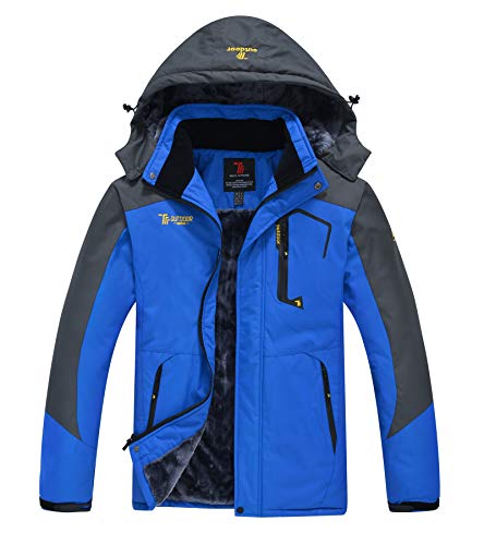 donhobo Softshelljacken Herren Gefüttert Funktionsjacke Wasserdicht ...