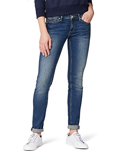 Tommy Jeans Damen Low Rise  Sophie   Skinny Jeanshose Blau (Royal Blue Stretch 911) W27/L30