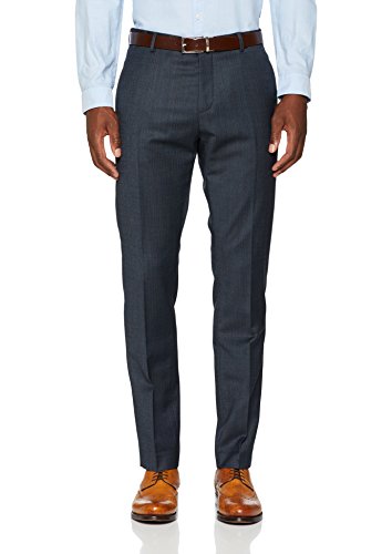 SELECTED HOMME Herren SLHSLIM-MYLOPHIL BLUE TRS B NOOS Anzughose, Blau (Dark Blue), 48