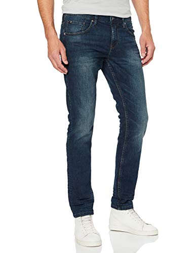 TOM TAILOR DENIM Herren Piers Jeans, Blau (Dark Stone Wash Deni 10282), 31W / 32L