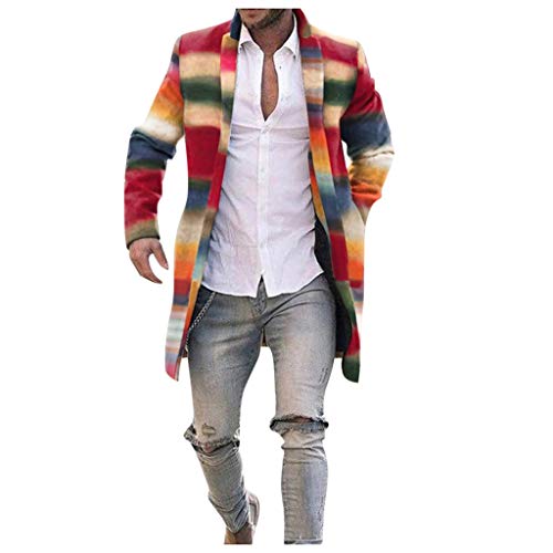 Azruma Herren Wollmantel