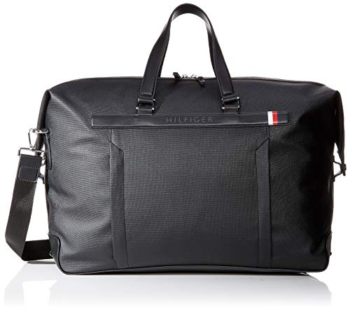Tommy Hilfiger AM0AM04963 COATED CANVES Duffle UMHÄNGETASCHE Herren, 47x34x23 cm