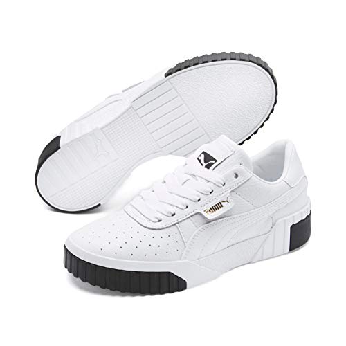 Puma Damen Cali WN's Sneaker, Weiß (Puma White-Puma Black), 38 EU