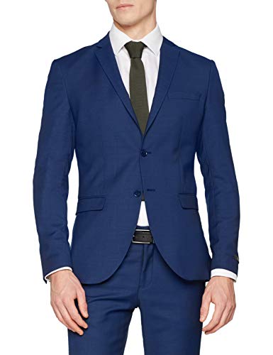 JACK & JONES PREMIUM Herren JPRSOLARIS Blazer NOOS Anzugjacke, Blau Medieval Blue, 50