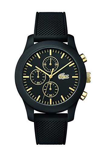 Lacoste – Herren -Armbanduhr 2010826,schwarz (schwarz/gold)