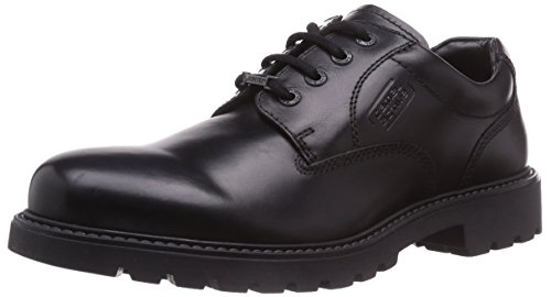 camel active Herren Outback GTX Derby Schnürhalbschuhe, Schwarz (black), 44 EU (9.5 UK)