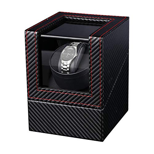 Automatische Uhrenbeweger Box, Gifort Single Uhrenbeweger PU Leder