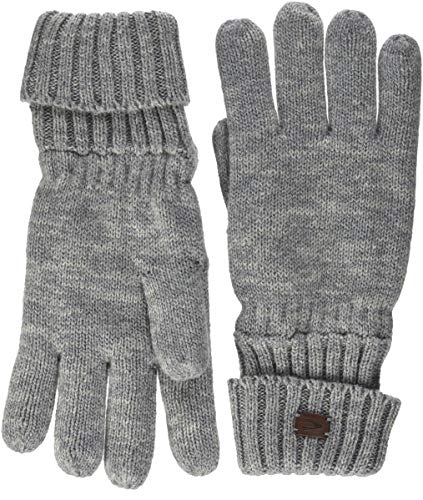 camel active Herren 408300/8G30 Handschuhe, Grau (Light Grey 10), Large