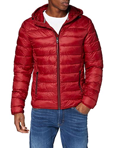 Napapijri Herren Aerons Hood 1 Jacke, Rot (RED Scarlet R01), ((Herstellergröße:XL)