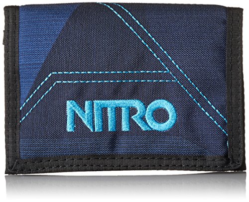 Nitro Wallet, Geldbörse, Geldbeutel, Portemonnaie, Münzbörse,  Fragments Blue,  10 x 14 x 1 cm, 1131-878000_1945, 60g