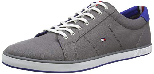 Tommy Hilfiger Herren H2285ARLOW 1D Low-Top, Grau (Steel Grey 039), 42 EU