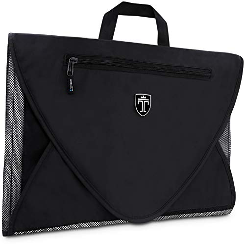 TRAVANDO ® Hemdentasche mit Falthilfe Koffer Hemden Knitterfrei Hemd packen Blusen Kleidersack Kleidertasche Packtasche Hemdenhülle Reiseutensilien Hemdtasche Organizer Business Anzug