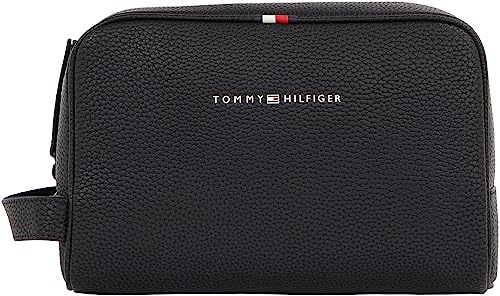 Tommy Hilfiger ESSENTIAL PU WASHBAG Andere SLG (kleine Lederwaren) Herren, Schwarz (Black), OS