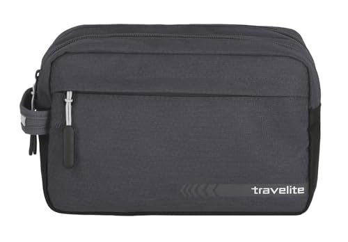 travelite Handgepäck Kosmetiktasche, Gepäck Serie Kick Off: Praktische Kulturtasche für Urlaub und Sport, 26 cm, 5 Liter